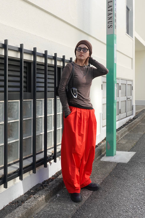 ボリュームラフパンツ